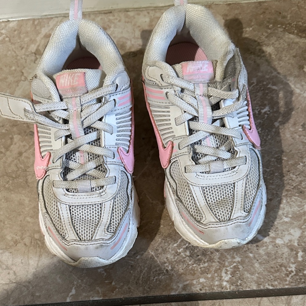 Nike Kids' Gray and Pink Sneakers